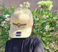 Load image into Gallery viewer, Pup Lux Dog Snapback Hat | Gift for Dog Lovers | Tan Trucker