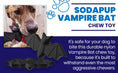 Load image into Gallery viewer, Vampire Bat Nylon Dog Chew Toy for Aggressive Chewers | USA Made & FDA Compliant