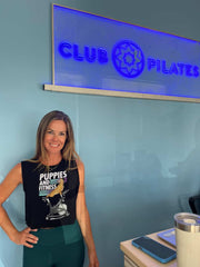 Puppies & Fitness Spin Bike Future Colors | Crop Top