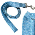 Load image into Gallery viewer, Blue Floral Calico Leash