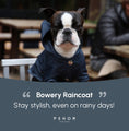 Load image into Gallery viewer, BOWERY RAINCOAT - BLUE