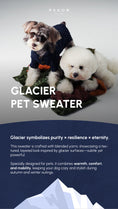 Load image into Gallery viewer, GLACIER PET SWEATER - NAVY