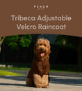 Load image into Gallery viewer, Tribeca adjustable velcro raincoat - Choco