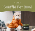 Load image into Gallery viewer, Soufflé Pet Bowl - Avocado Green