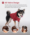 Load image into Gallery viewer, Tribeca adjustable velcro raincoat - Burgundy