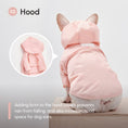 Load image into Gallery viewer, Tribeca adjustable velcro raincoat - Light Pink