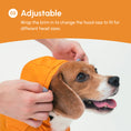 Load image into Gallery viewer, Tribeca adjustable velcro raincoat - Egg Yolk