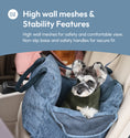 Load image into Gallery viewer, Puff Guard Dog Car Seat - Blue