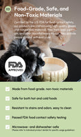 Load image into Gallery viewer, Puff Pet Bowl - Gradient Olive