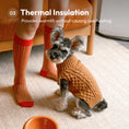 Load image into Gallery viewer, Pet Sweater Vest - Toffee Orange