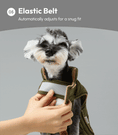 Load image into Gallery viewer, Reversible Dog Vest Jacket - Orange Grey