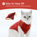 Load image into Gallery viewer, Pet Sweater Vest - Red