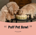 Load image into Gallery viewer, Puff Pet Bowl - Gradient Caramel