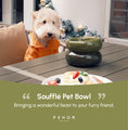 Load image into Gallery viewer, Soufflé Pet Bowl - Avocado Green