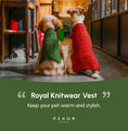 Load image into Gallery viewer, Pet Sweater Vest - Green
