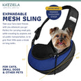 Load image into Gallery viewer, Expandable Sling Bag - Front Shoulder Pet Carrier for Small Dog, Cat and Puppy