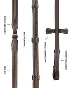 ExionPro Rubber Web Reins