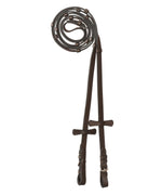 ExionPro Leather Reins with Seven Hand Stoppers