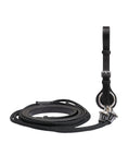 Load image into Gallery viewer, ExionPro Rope & Leather Draw Reins with Girth Ring