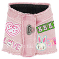 Load image into Gallery viewer, Easter Bunnies Denim Harness Vest for dogs