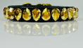 Load image into Gallery viewer, Easy Liz Dog Collar Metallic Sunshine