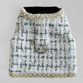 Load image into Gallery viewer, Hello Doggie Envogue Dog Platinum Faux Fur Handmade Handmade in the USA Harness