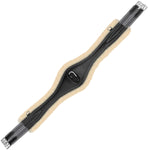 ExionPro 'Snap' Over Lay Girth - Grey Elastic with White Lines