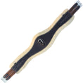 Load image into Gallery viewer, ExionPro Fancy Stitched Snap Over Lay Girth - Matching Elastic