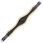 ExionPro 'Snap' Over Lay Girth - Grey Elastic with White Lines