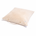 Load image into Gallery viewer, Beige Washable Velvet Dog Bed