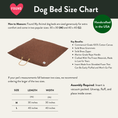 Load image into Gallery viewer, Cinnamon Waxed Cotton Canvas Dog Bed - image 2