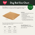 Load image into Gallery viewer, Khaki Waxed Cotton Canvas Dog Bed - image 2