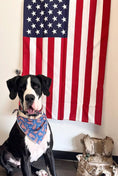 Load image into Gallery viewer, American Flag Dog Bandana