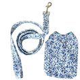 Load image into Gallery viewer, Blue Floral Toile Leash