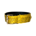 Load image into Gallery viewer, Mustard Yellow & Black Snake Classic Collar