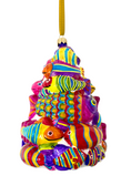 Load image into Gallery viewer, Festival of Fish Tree Glass Ornament