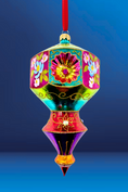 Load image into Gallery viewer, Floral Fetish Prisma Polish Glass Ornament - Southlake Paws