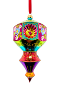 Load image into Gallery viewer, Floral Fetish Prisma Polish Glass Ornament - Southlake Paws