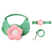 Flora Pet Harness & Backpack 3-in-1 Set