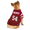 Load image into Gallery viewer, NFL San Francisco 49ers Fred Warner Mesh Dog Jersey