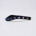 Load image into Gallery viewer, Fancy Delight Browband #2 – Majestic Blue & Metallic Sunshine