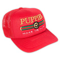 Load image into Gallery viewer, Pup Lux Metallic Gold Puff Embroidery | Trucker Cap | Dog Lover Gift