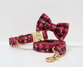 Load image into Gallery viewer, Christmas Red Star Plaid Set