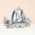 Load image into Gallery viewer, Light Blue Velvet Set