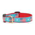 Load image into Gallery viewer, Up Country Flag Day Cast Brass Dog Collar
