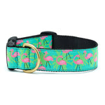 Flamingo Extra Wide Dog Collar 1.5