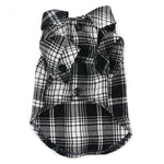 Flannel Button Down Black 2