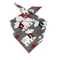 Load image into Gallery viewer, Fleece Polar Bear Dog Bandana