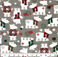 Load image into Gallery viewer, Fleece Polar Bear Dog Bandana