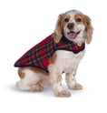 Load image into Gallery viewer, Up Country Red Plaid Fleece Lined Coat Pet Accessory